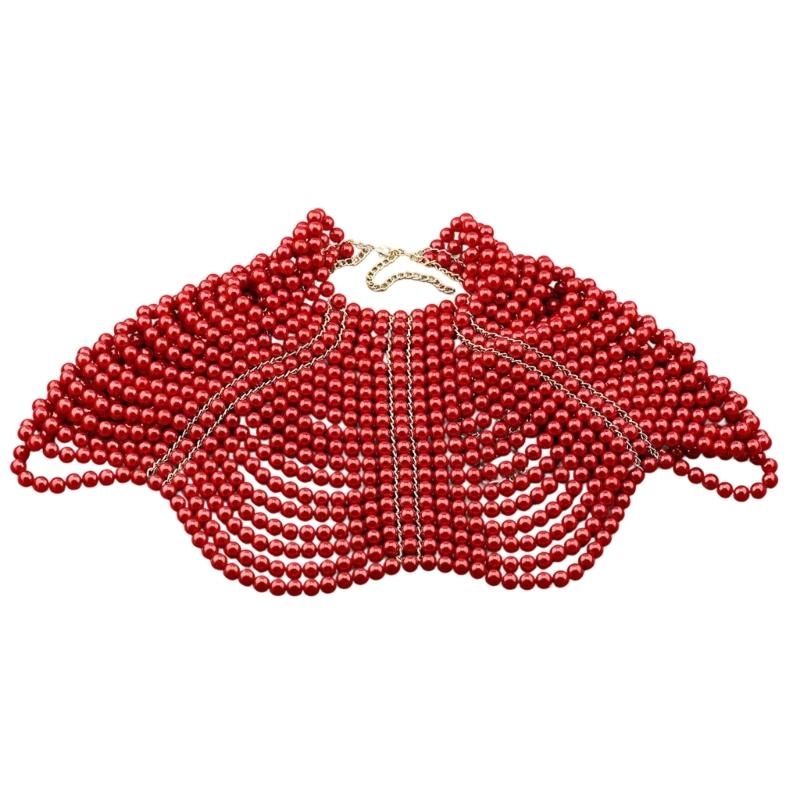 Body Chain Jewelry - 49MD – châle multicouche élégant pour