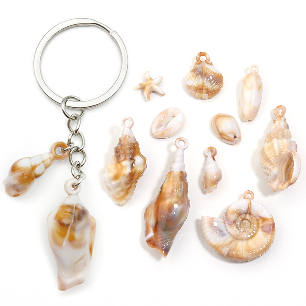 Body Jewelry Beach - Breloques en acrylique en forme de