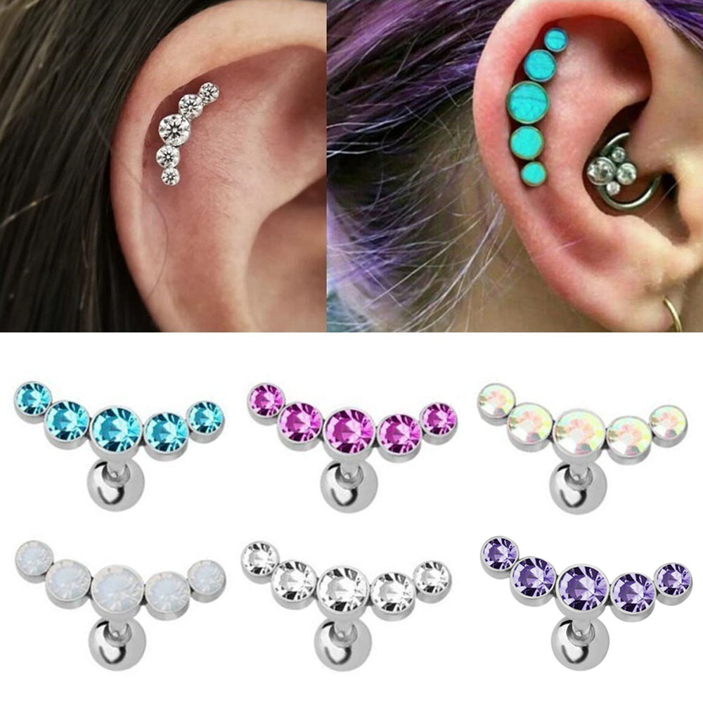 Body Jewelry Ear - 1 pièce Boucles d'oreilles clous en