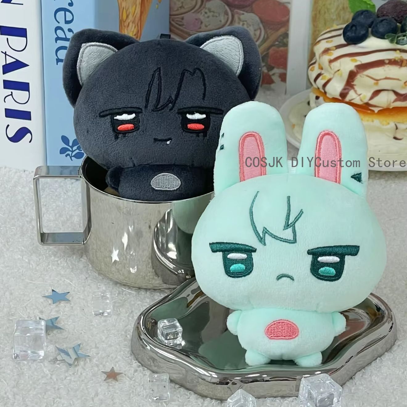 Porte-clés en peluche 10 cm, p - Body Jewelry Outfit avis et prix