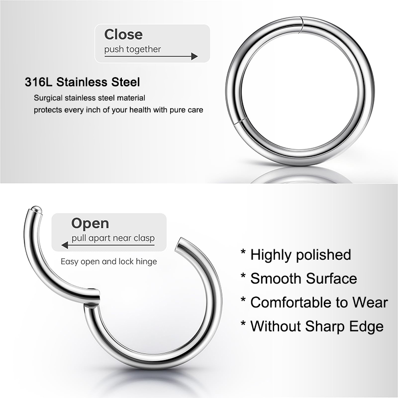 Anneaux de piercing articulés  - Body Jewelry Ear avis et prix