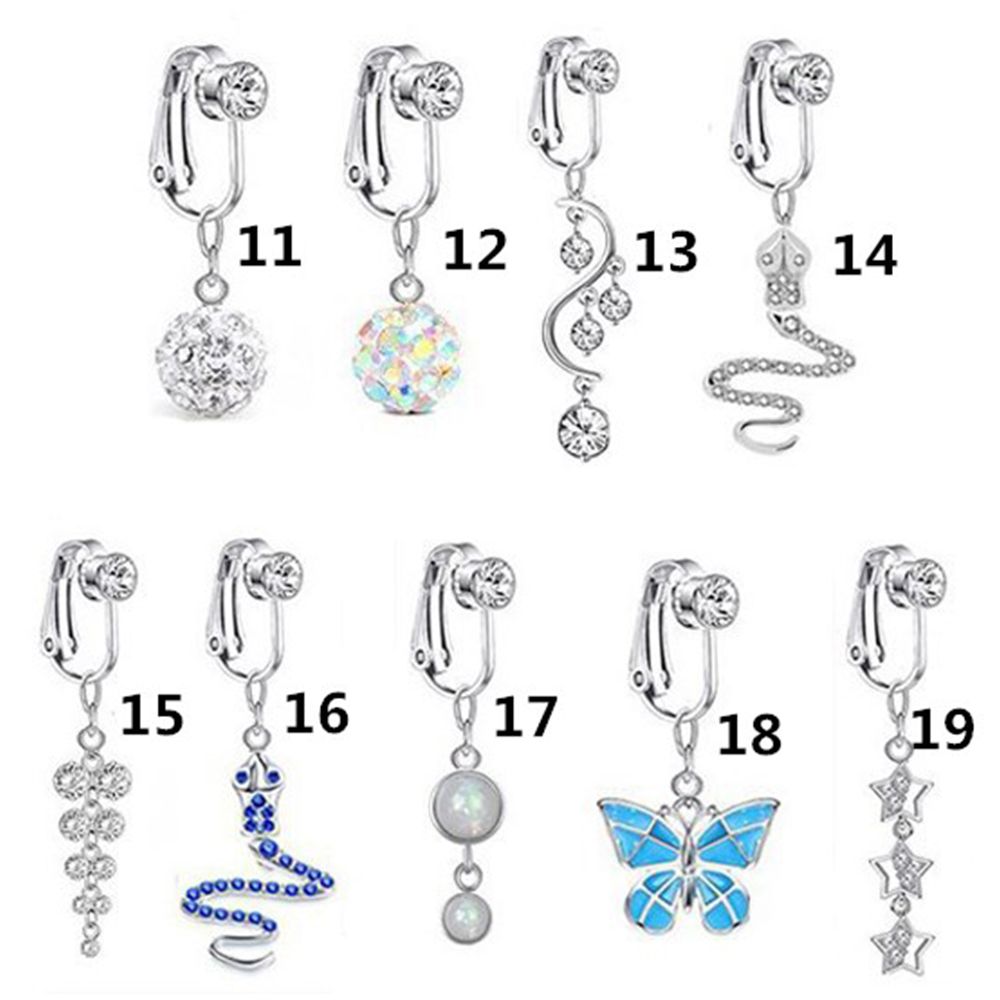 Accessoires Clip sur boucles d - Body Jewelry And Earrings avis et prix
