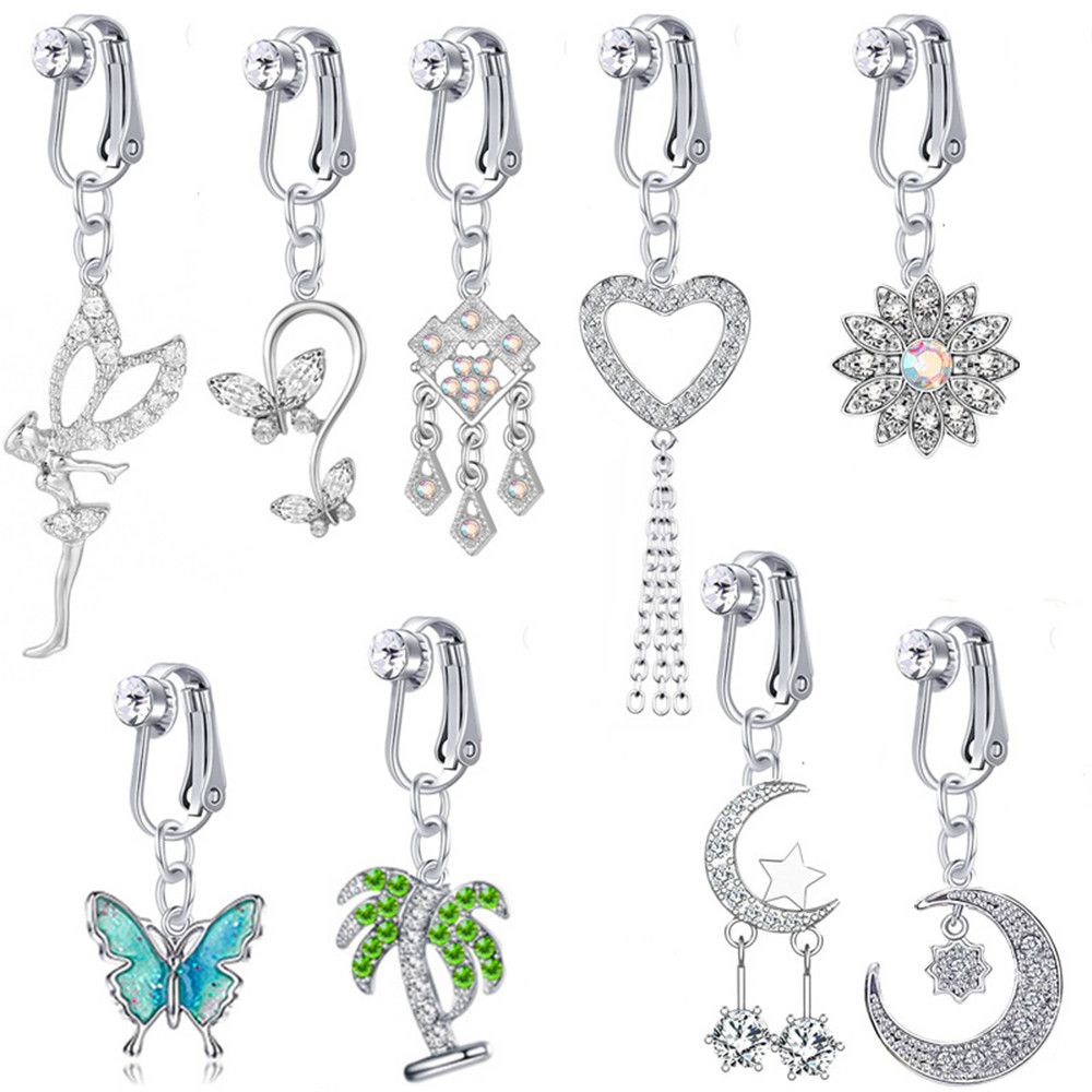 Faux Ventre Papillon Faux Pier - Body Jewelry And Earrings avis et prix
