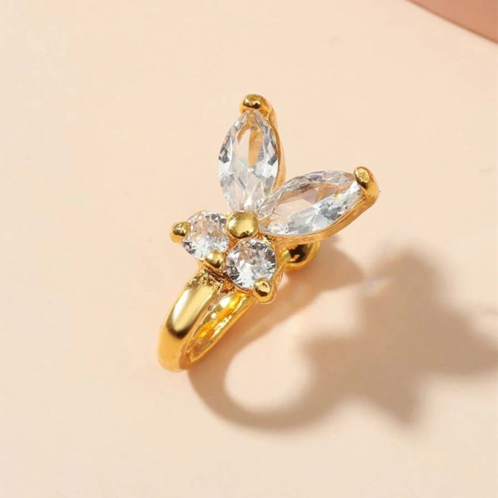 Anneau de nez papillon en stra - Body Jewelry Ear avis et prix