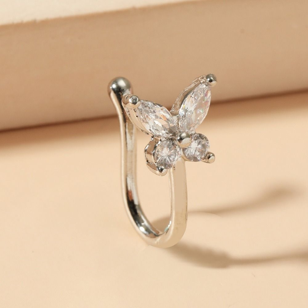 Anneau de nez papillon en stra - Body Jewelry Ear avis et prix