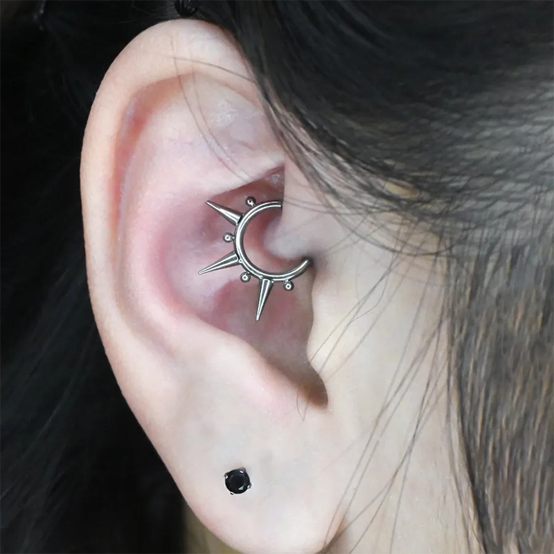 1 pièce, 8/10 mm, en acier ino - Body Jewelry Lip Ring avis et prix