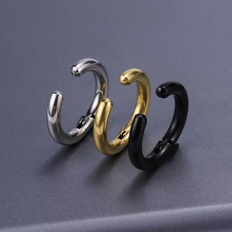 2/6 pièces fausses boucles d'o - Body Jewelry And Earrings avis et prix