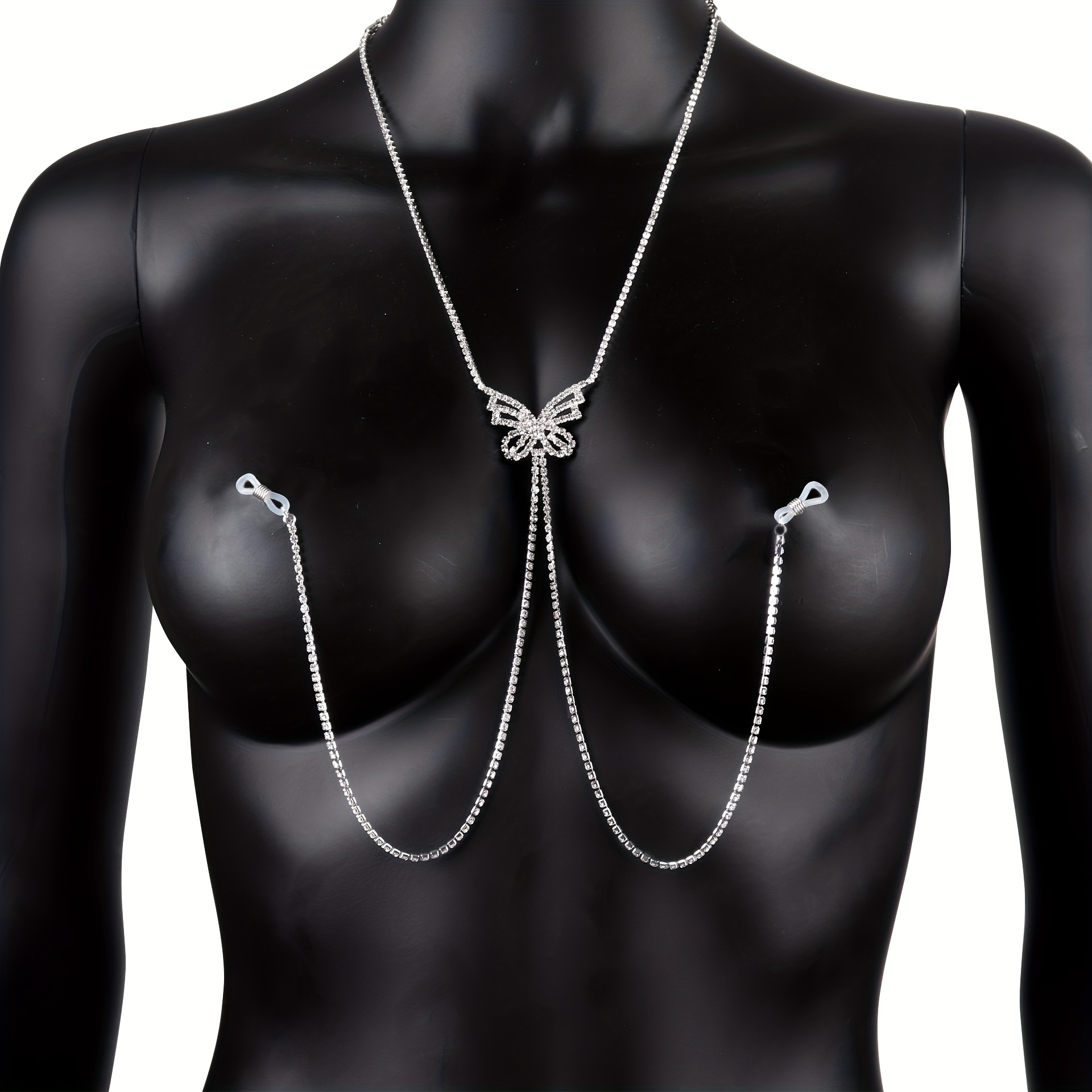 Pampilles en Strass Perforés p - Body Chain Jewelry avis et prix