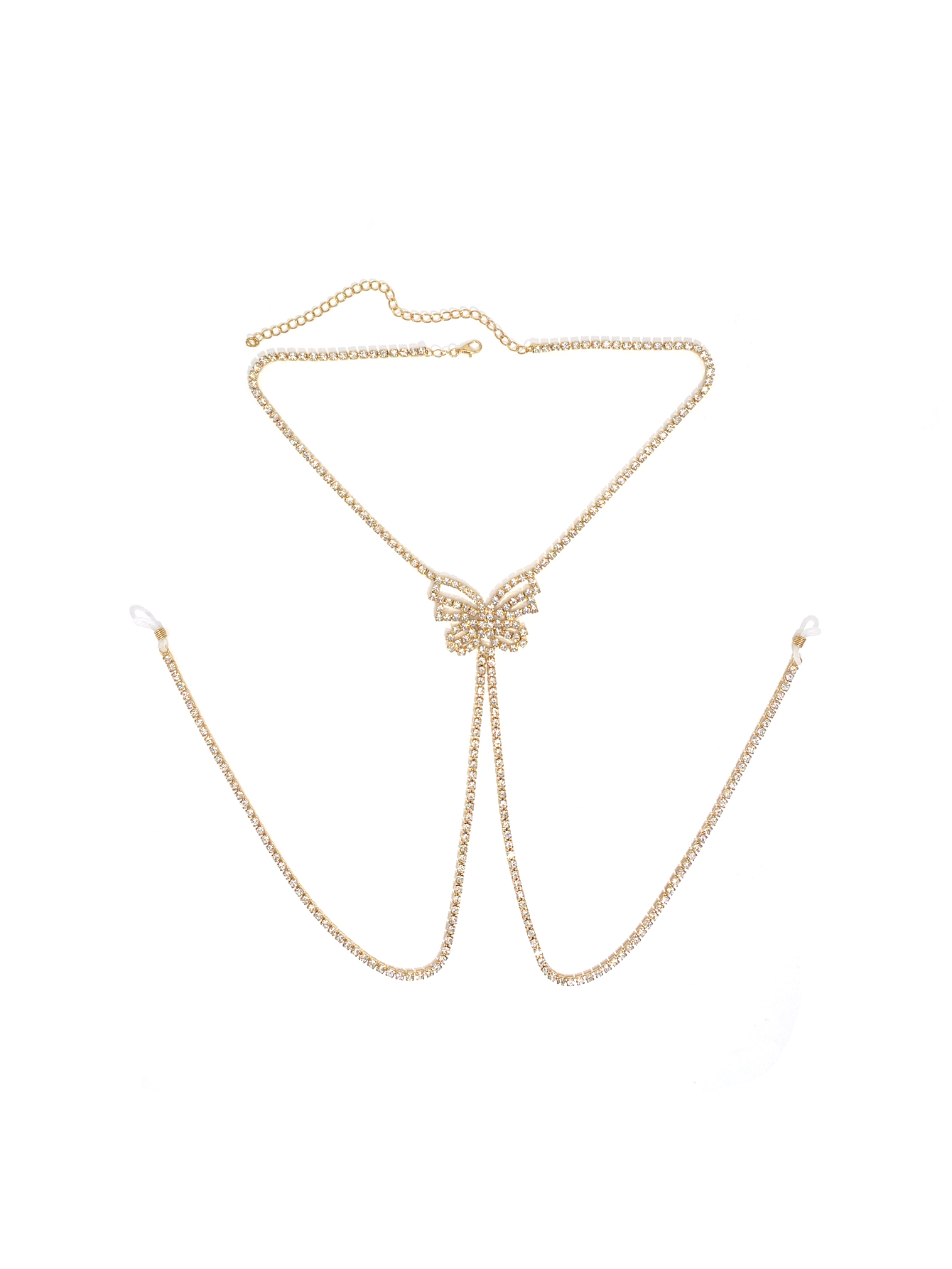 Pampilles en Strass Perforés p - Body Chain Jewelry avis et prix