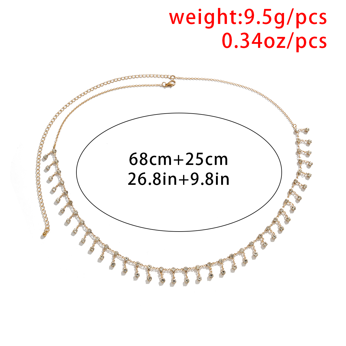 Ceinture de taille sexy avec p - Body Jewelry Outfit avis et prix
