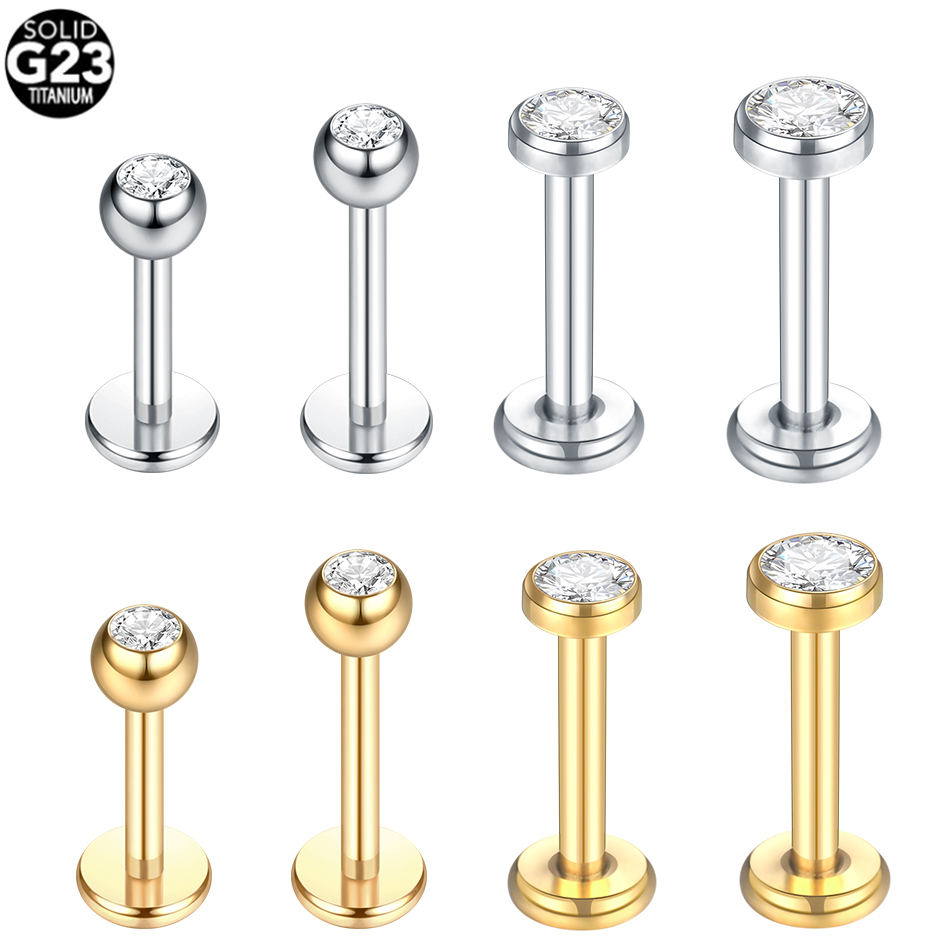G23 titane Labret Piercing lèv - Body Jewelry Lip Ring avis et prix