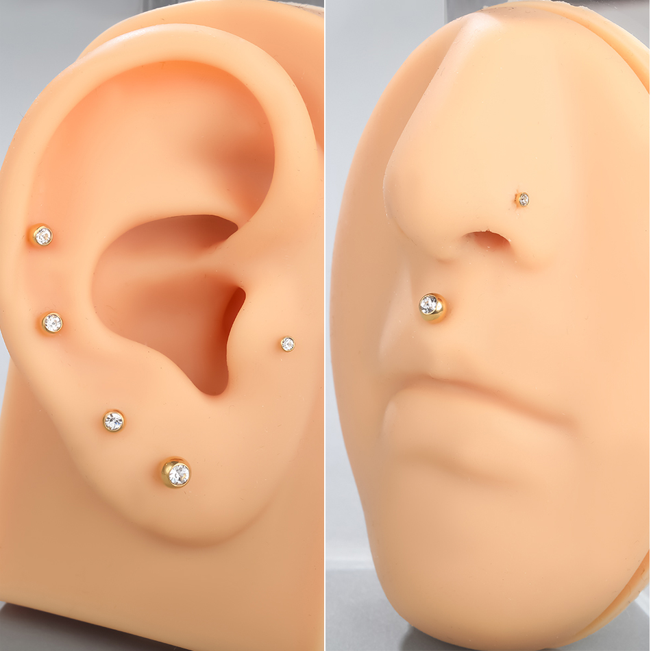 G23 titane Labret Piercing lèv - Body Jewelry Lip Ring avis et prix