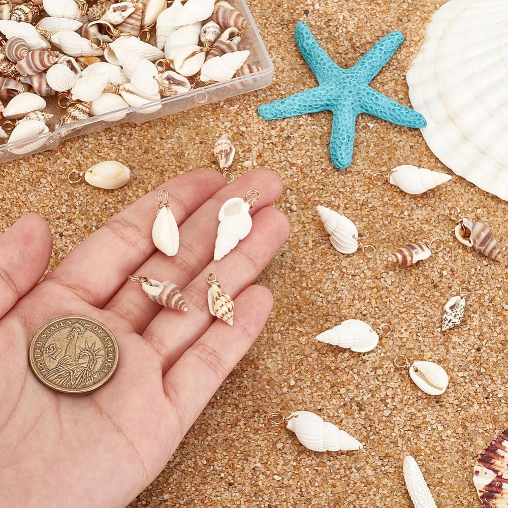 100 pièces 4 Styles coquille n - Body Jewelry Beach avis et prix