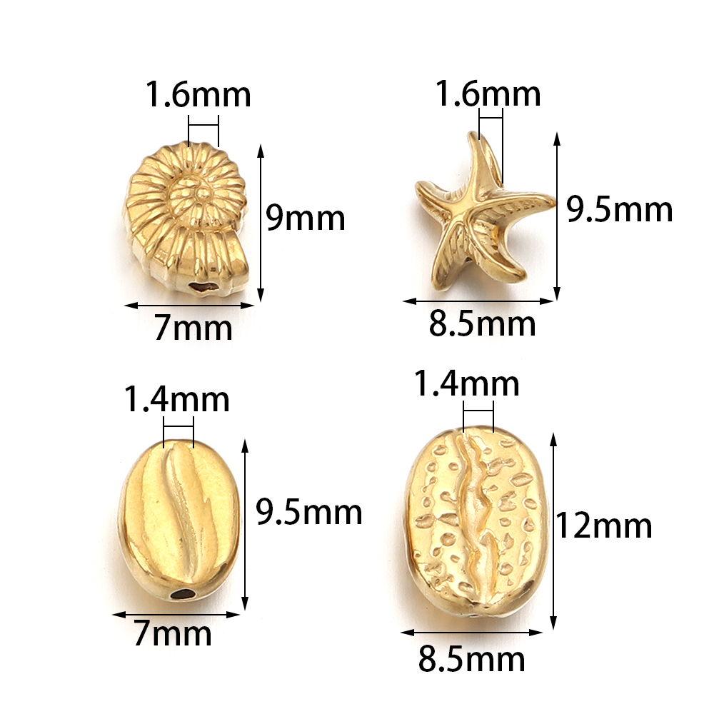 Perles d'espacement en acier i - Body Jewelry Beach avis et prix
