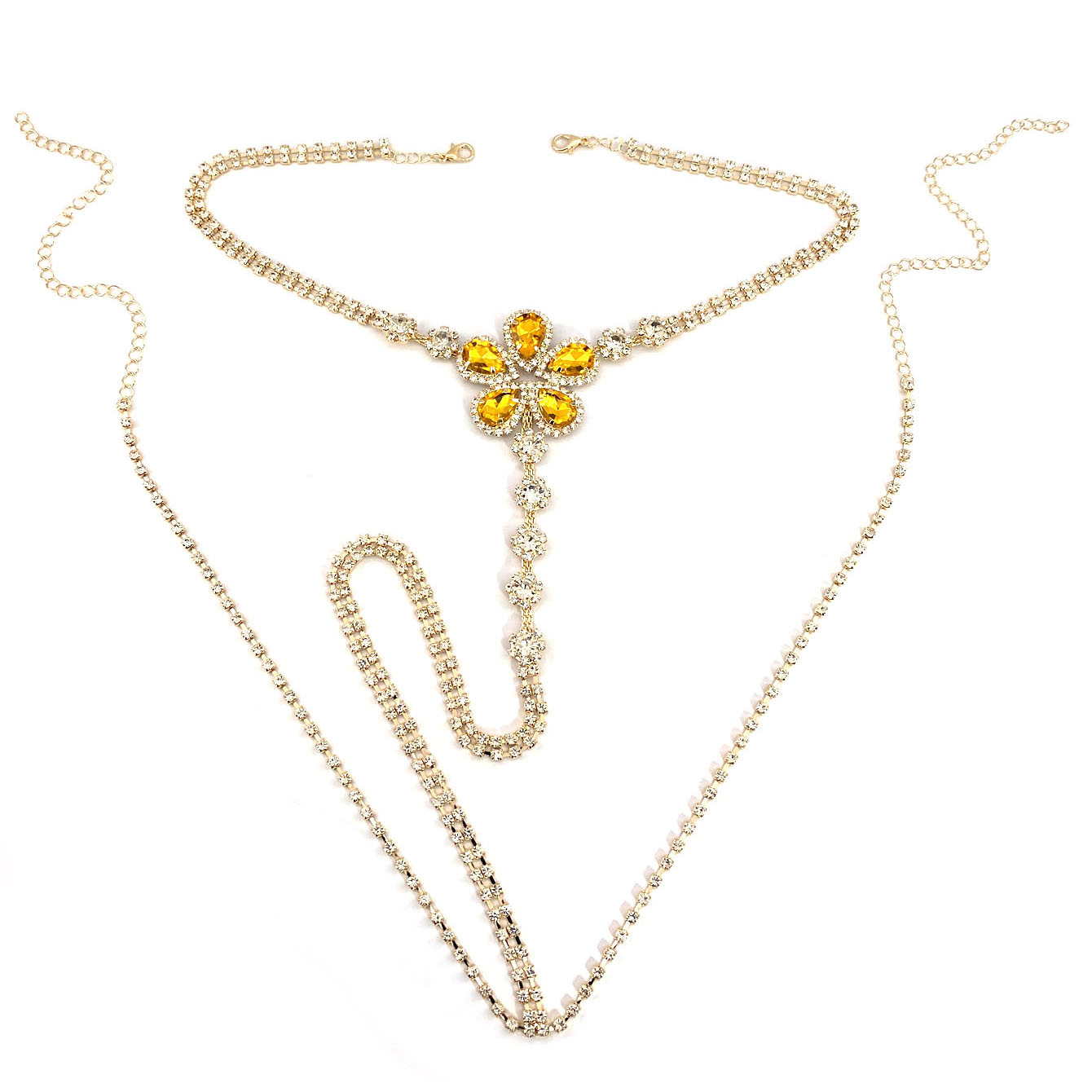 Ensemble string Sexy en strass - Body Chain Jewelry avis et prix