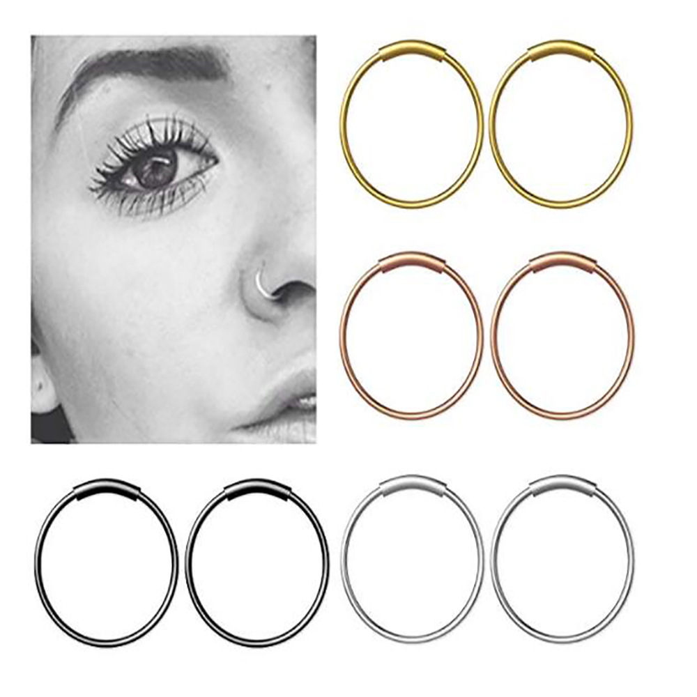 Lot de 3 anneaux continus sans - Body Jewelry Ear avis et prix